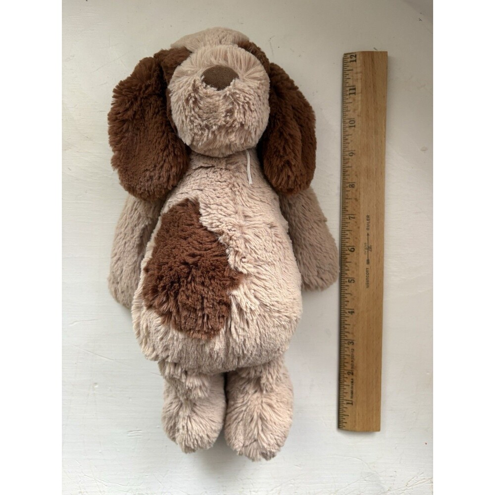RARE Jellycat Bashful Spaniel Dog Medium Plush Toy 12" Retired - READ ALL !